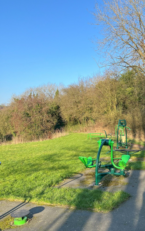 Outdoor Gym, Woodhouse Lane in Winster
