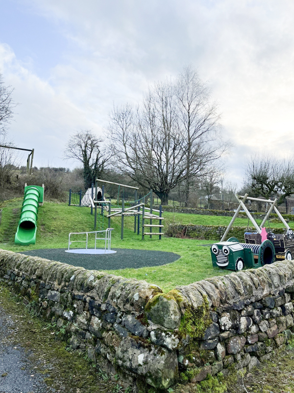 Playground at Winster Playing Fields, next to Winster School